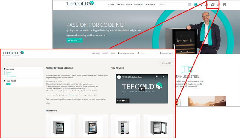 TEFCOLD MediaBank